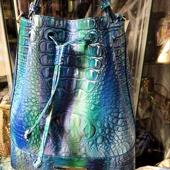 Brahmin Blue Topaz Marlow New